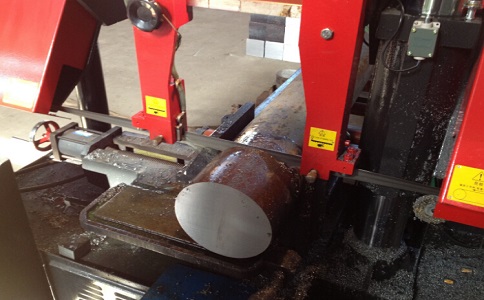 金城江卧式带锯床加工时出现明显振荡如何排查？